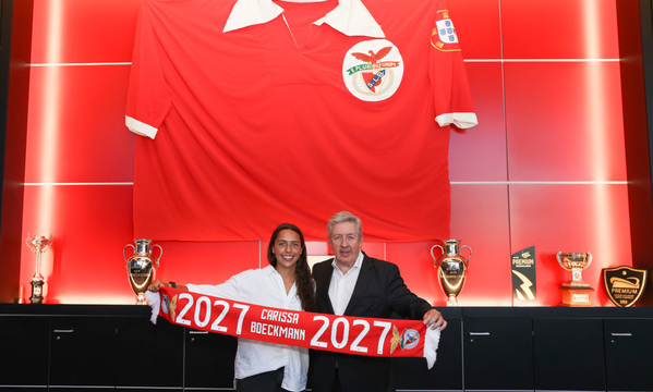 Benfica Carissa Boeckmann Contratação Futebol