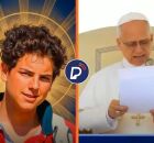 Carlo Acutis e Papa Leão XIV. 