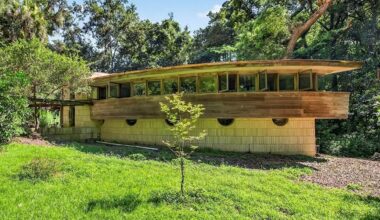 Conheça a casa em forma de barco de Frank Lloyd Wright