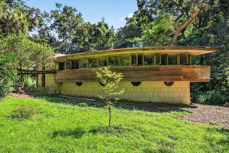 Conheça a casa em forma de barco de Frank Lloyd Wright