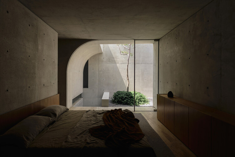 Casa Tao / HW Studio - Fotografia de Interiores, Dormitório, Concreto