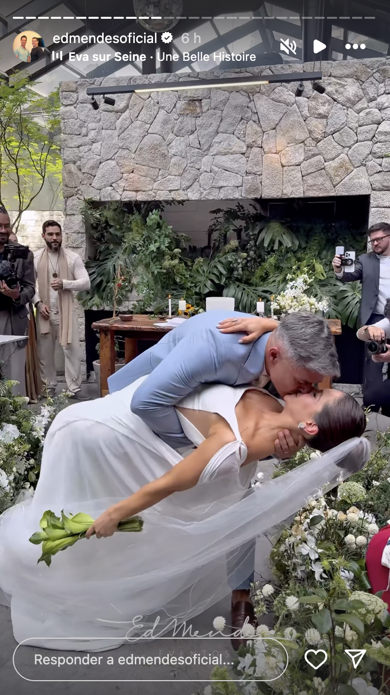 Casamento de Ivan Moré e Giovanna Lemos - Foto: Reprodução / Instagram @edmendesoficial