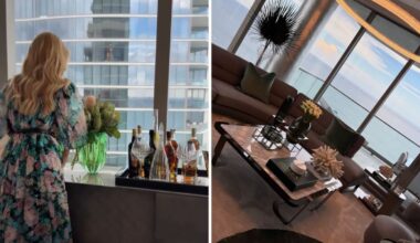 Ana Paula Siebert, de Blumenau, mostra novo apartamento de luxo