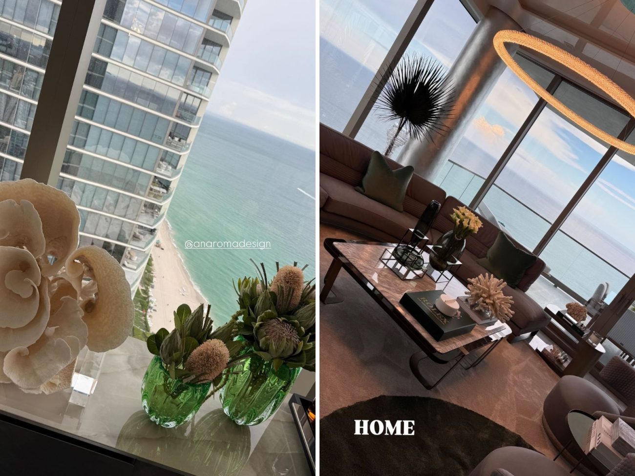 Esposa de Justus, Ana Paula Siebert, de Blumenau, mostra detalhes de luxo de novo apartamento