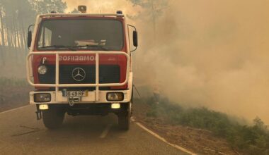 Combate ao fogo no Algarve mobiliza mais de 600 operacionais