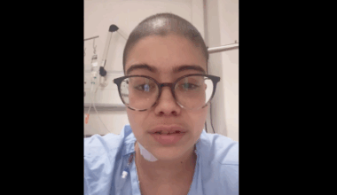 Jovem mãe com leucemia mieloide faz apelo emotivo