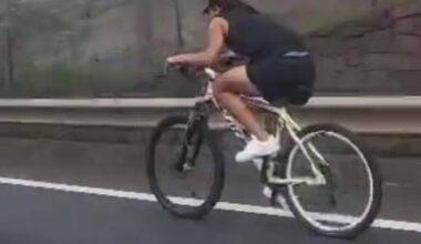 Ciclista apanhado em velocidade perigosa na Via Rápida 1