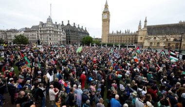 Milhares em Londres contra visita de Donald Trump ao Reino Unido