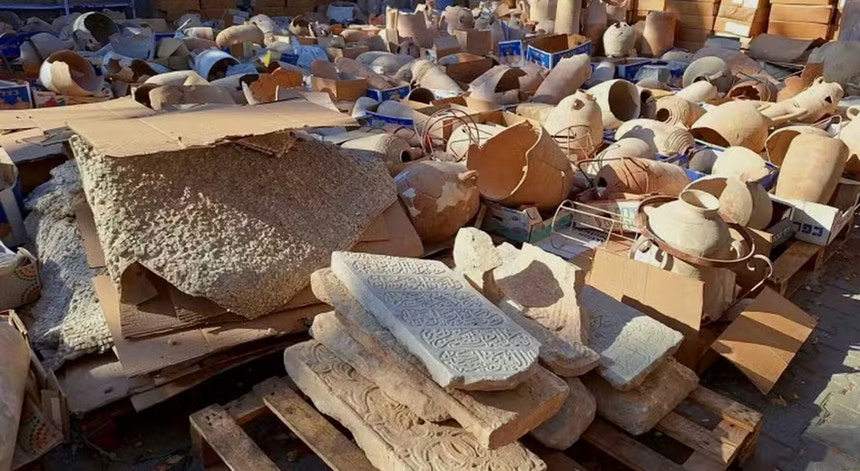 Arqueólogos em Gaza correm para salvar património cristão antes de ataque israelita