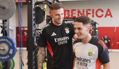 Benfica: Trubin comenta chegada de Sudakov e revela palavras de Rui Costa