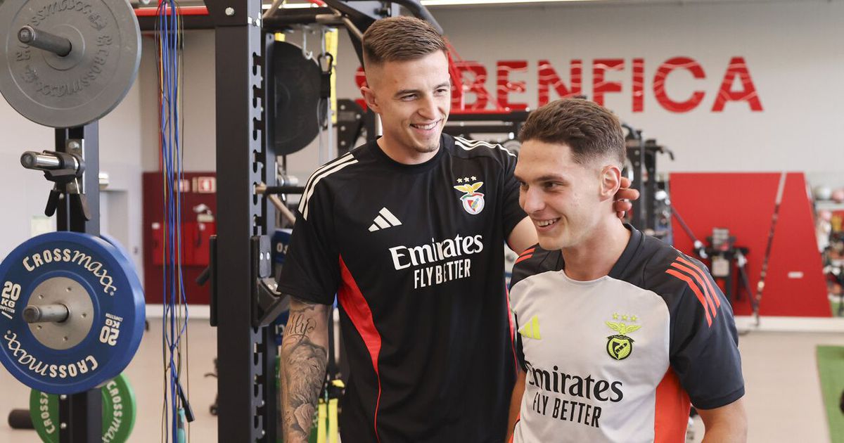 Benfica: Trubin comenta chegada de Sudakov e revela palavras de Rui Costa