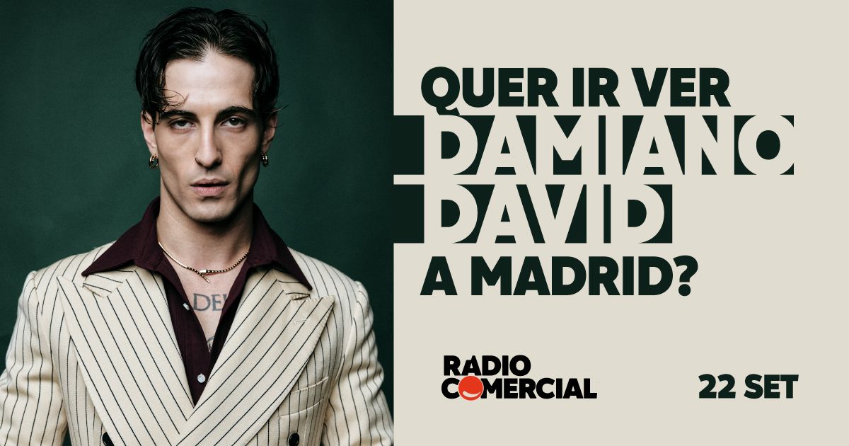 Damiano David em Madrid, alinha?
