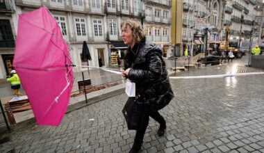 IPMA Eleva Nível de Chuva e Vento Forte