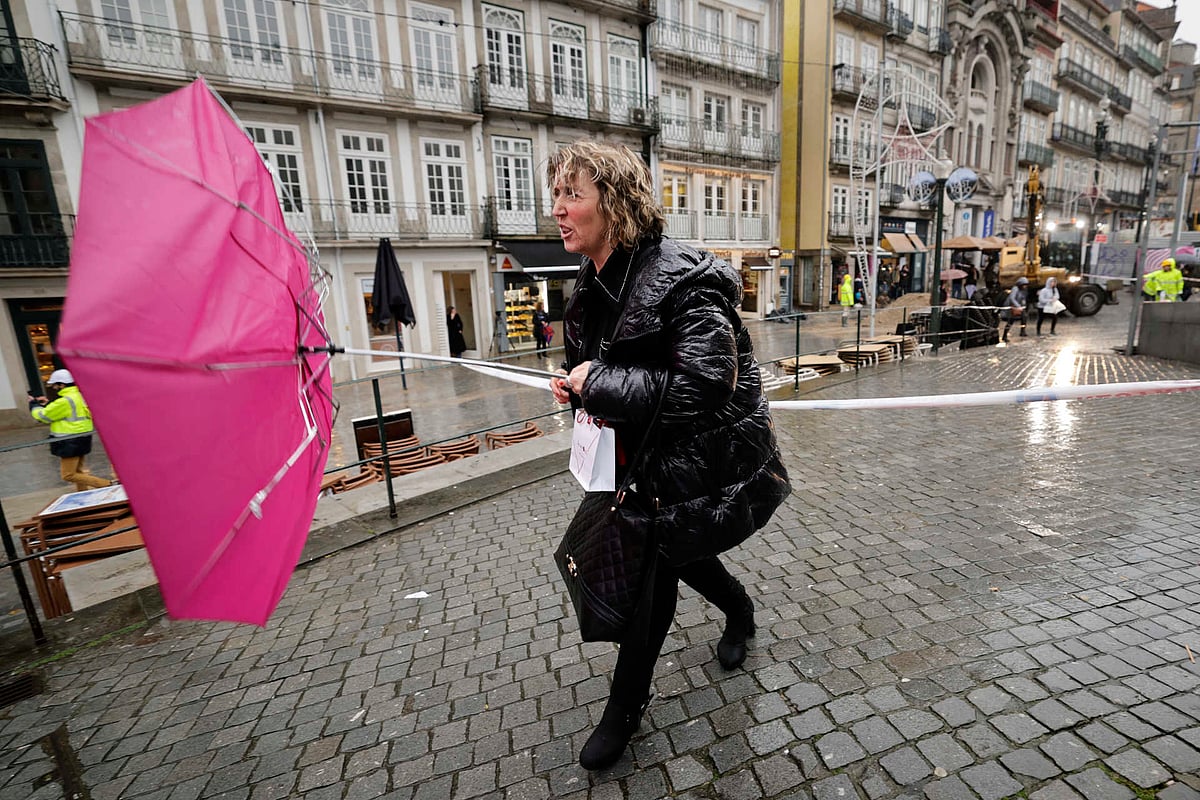IPMA Eleva Nível de Chuva e Vento Forte
