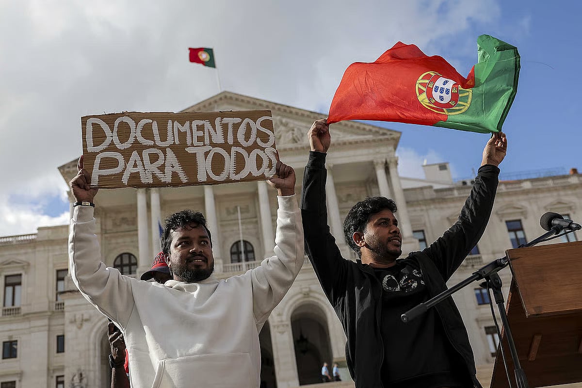 Manifestação em Lisboa Contra Intimidação e Leis