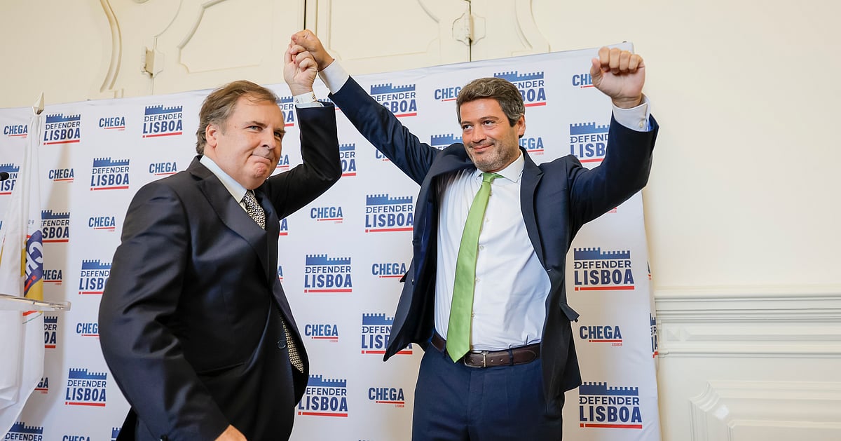 Inteligência Artificial no combate à corrupção e T2 até 700 euros. As primeiras medidas do Chega para Lisboa