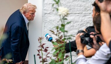Após 44 anos de protesto contínuo, a mais longa vigília pacífica dos EUA não resistiu a Trump