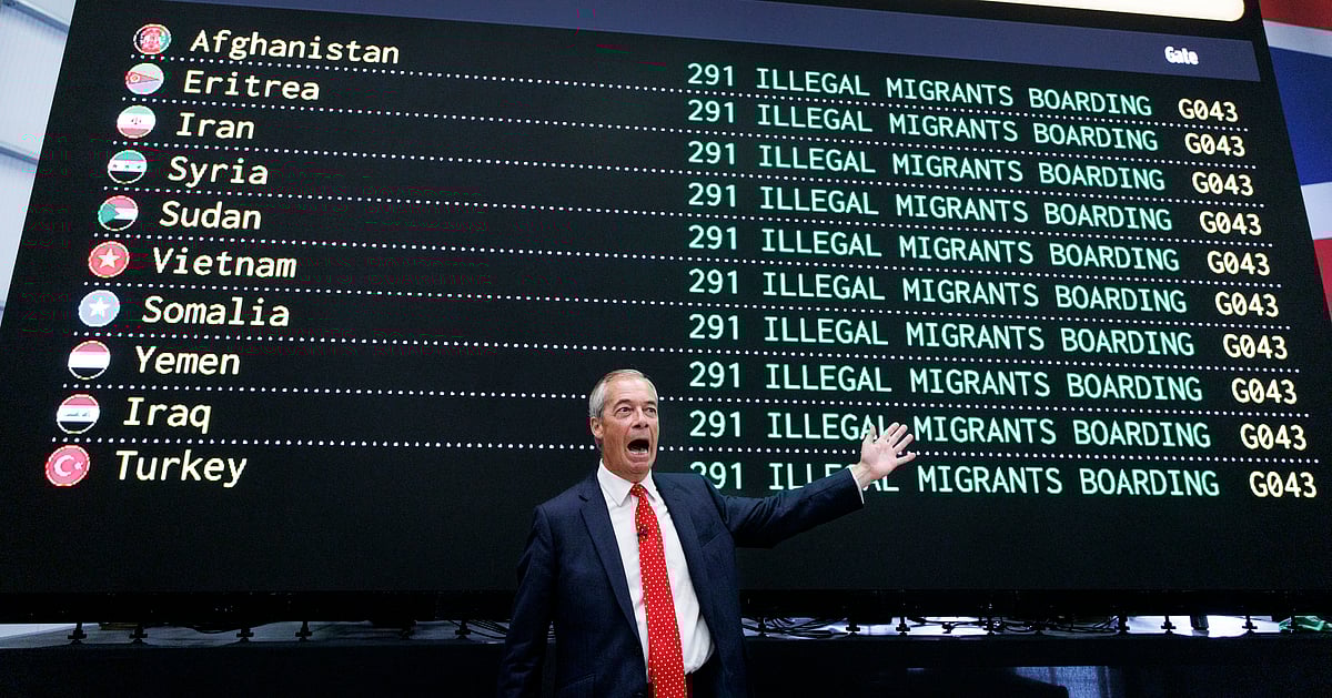 Farage galga a onda da imigração e deixa trabalhistas britânicos em mínimos - Diário de Notícias