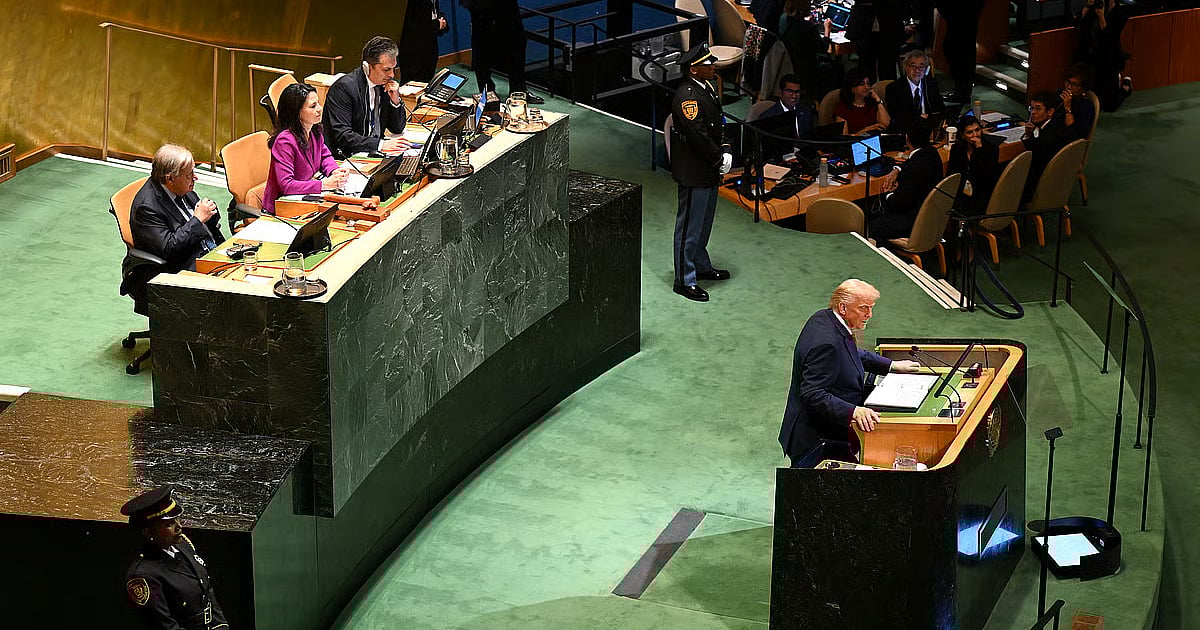 Sabotagem Tripla na ONU Durante Discurso