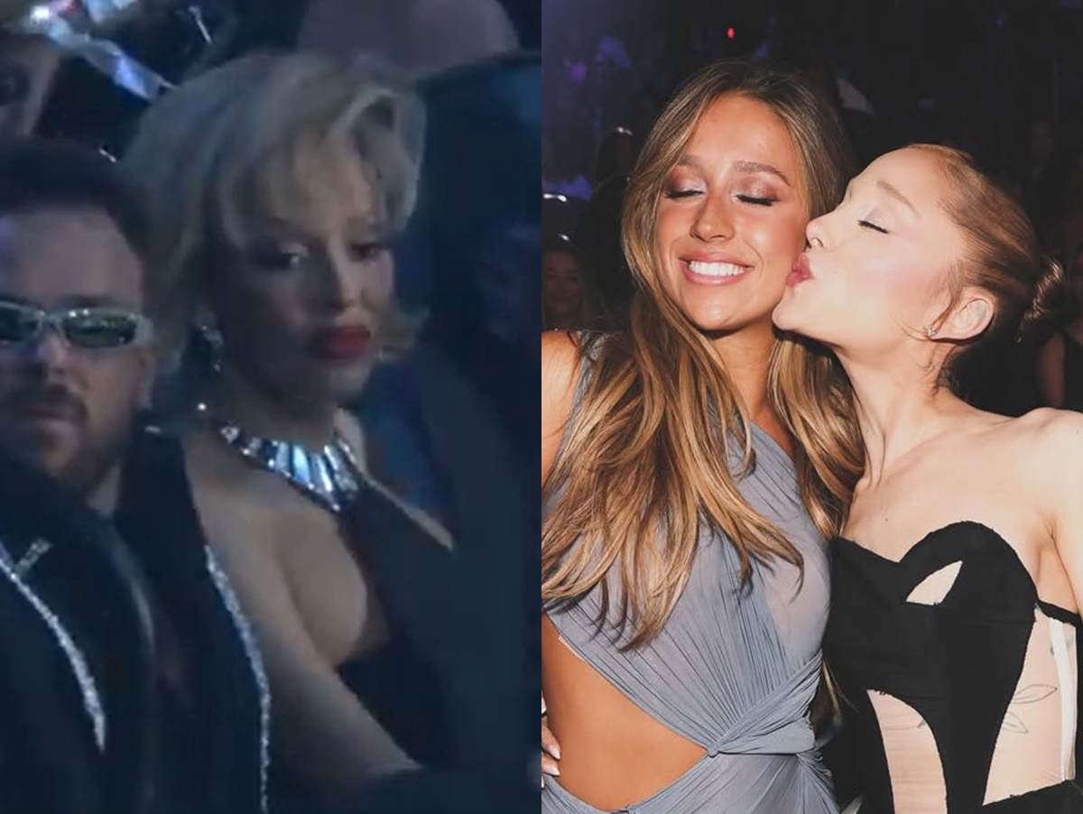 Doja Cat de 'cara feia' pra performance de colega, Tate McRae tietando Ariana e mais dos bastidores do VMA 2025