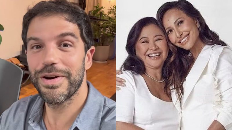 Duda Nagle chama atenção com mensagem para a ex-sogra, mãe de Sabrina Sato