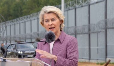 Von der Leyen. Avião de responsável da UE atingido por alegada interferência russa