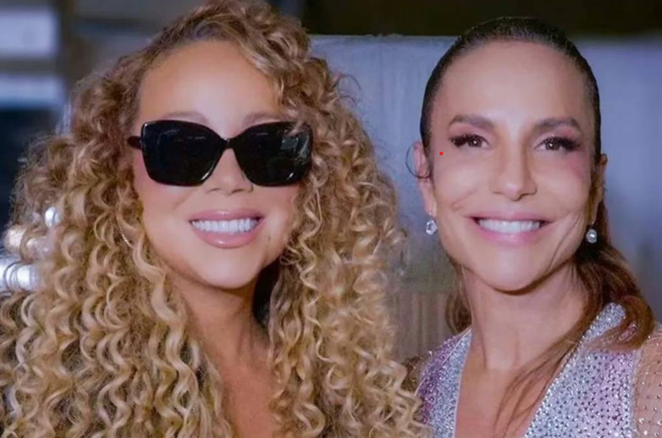  'Melhores amigas', diz Ivete Sangalo ao postar vídeo com Mariah