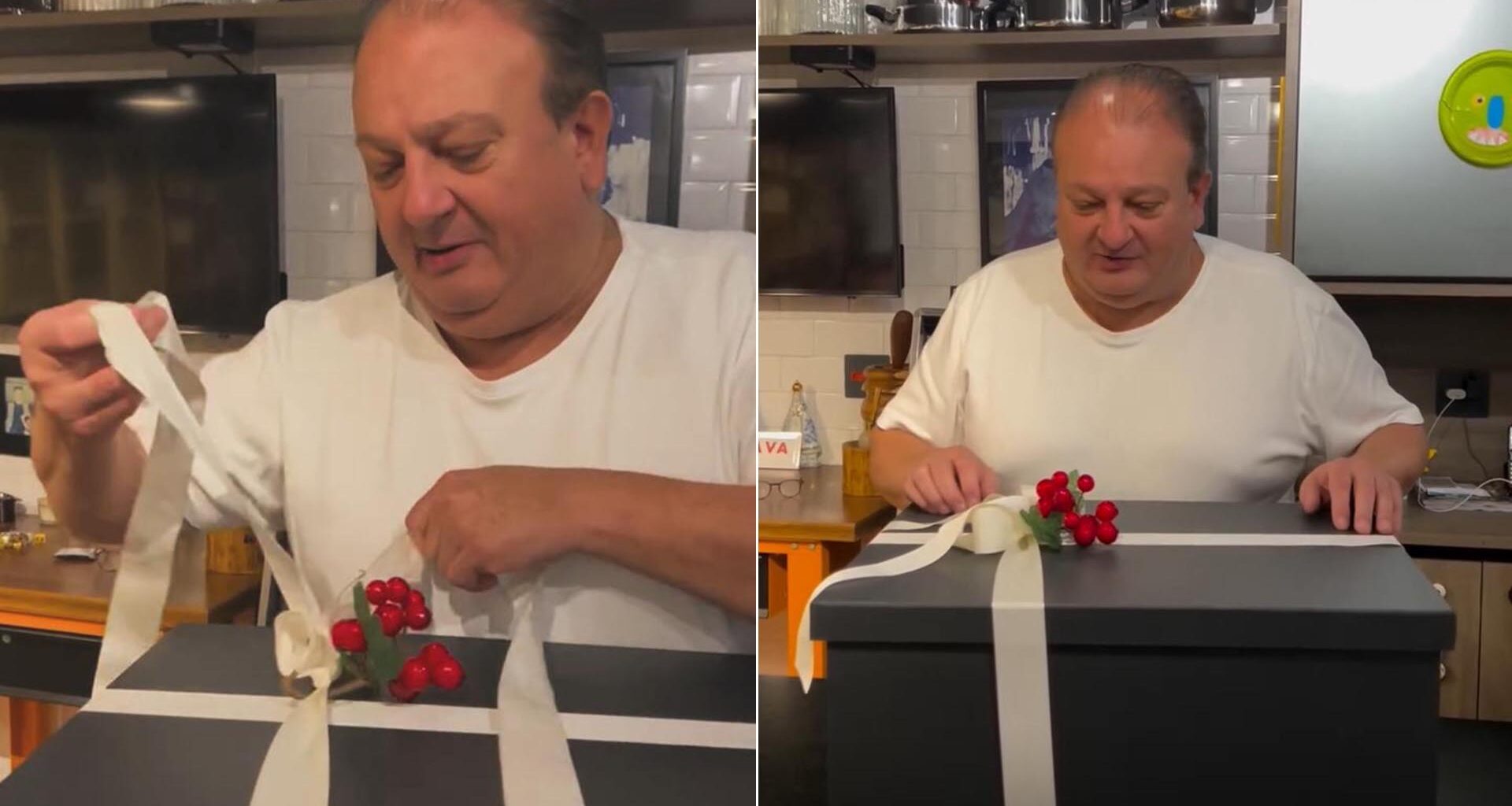 Erick Jacquin ganha presente de Gilmelândia - Foto: Divulgação