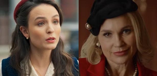 Estela (Larissa Manoela) e Sandra (Flávia Alessandra) em Êta Mundo Melhor!