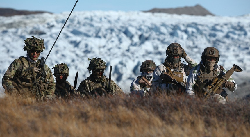 EUA excluídos do maior exercício militar de sempre na Gronelândia