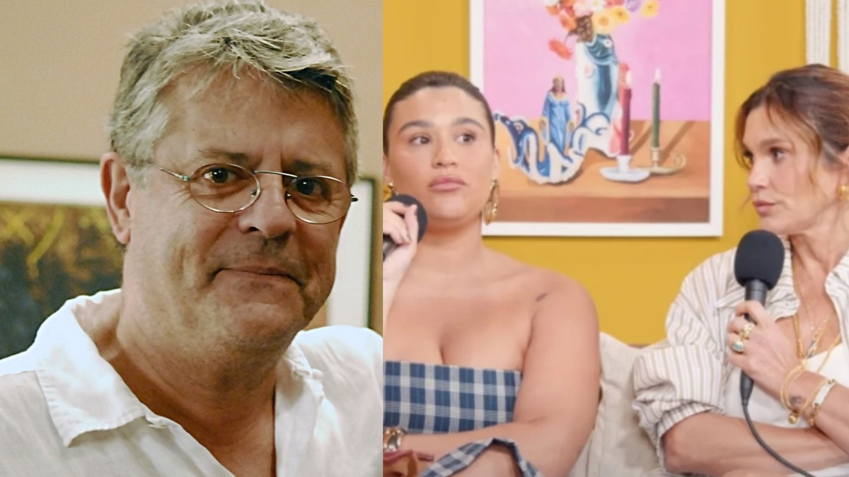 Giulia Costa se emociona ao falar pela primeira vez sobre alcoolismo do pai, Marcos Paulo