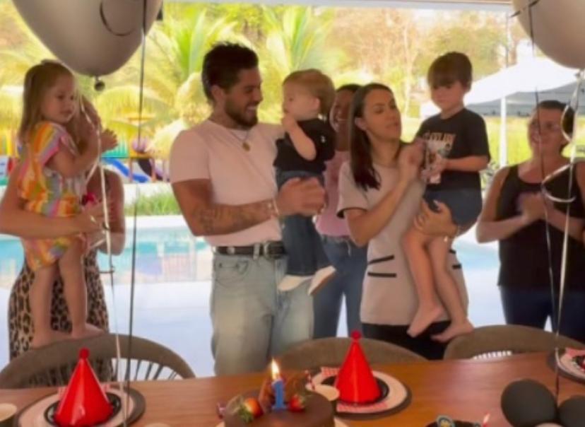 Virginia fica de fora de aniversário do filho com Zé Felipe e web reage - Portal Uai
