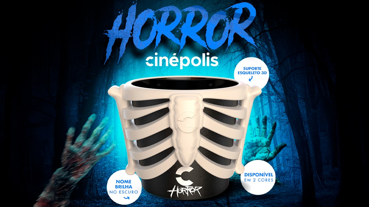 Cinépolis lança balde especial para filmes de terror - GKPB