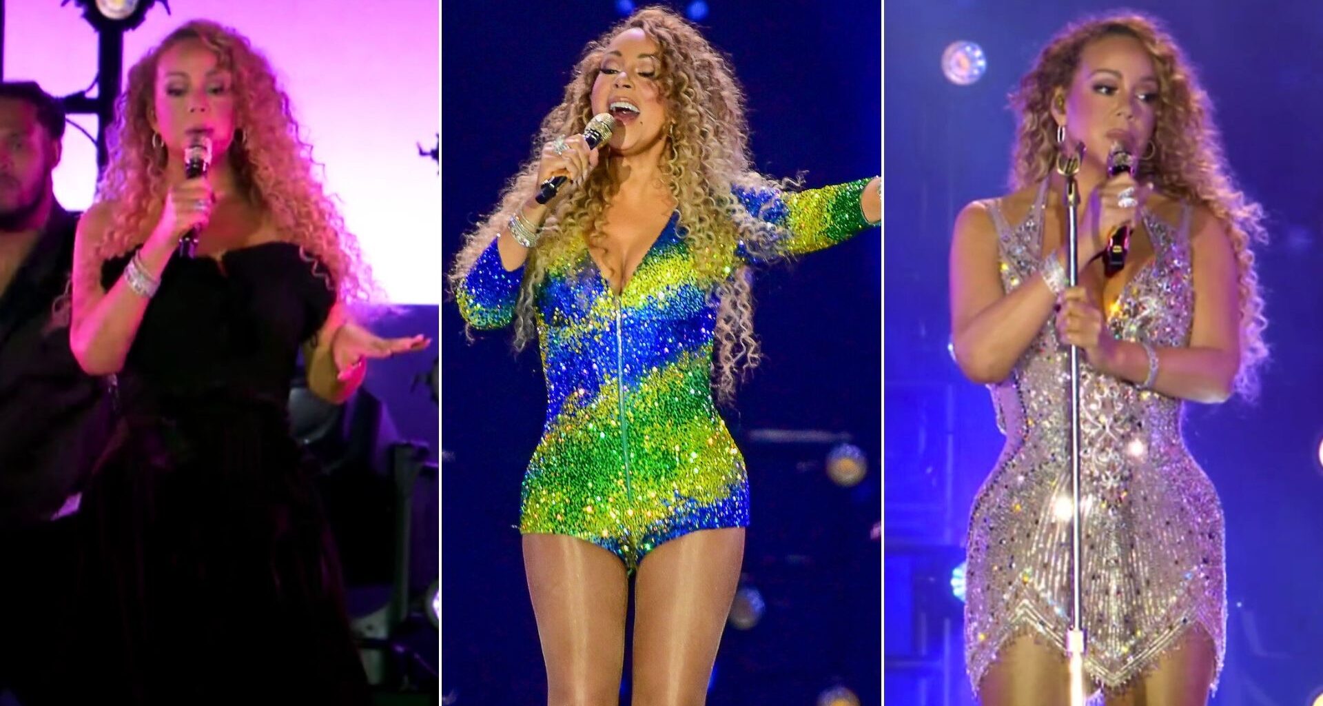 Mariah Carey no The Town: veja todas as trocas de looks da cantora - Gshow
