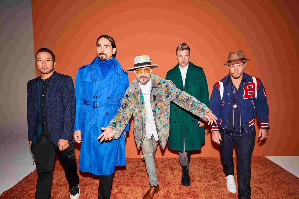 Backstreet Boys: retorno ao Brasil — Foto: Dennis Leapold