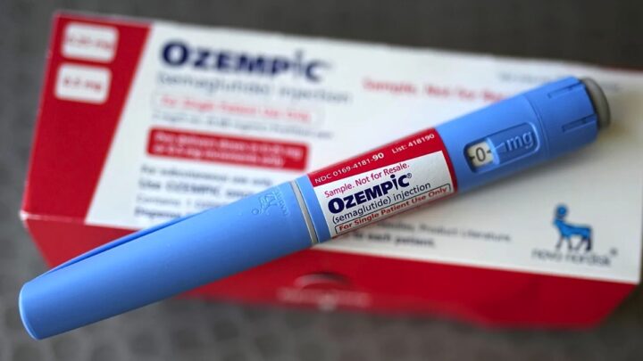 Imagem de uma caneta de Ozempic