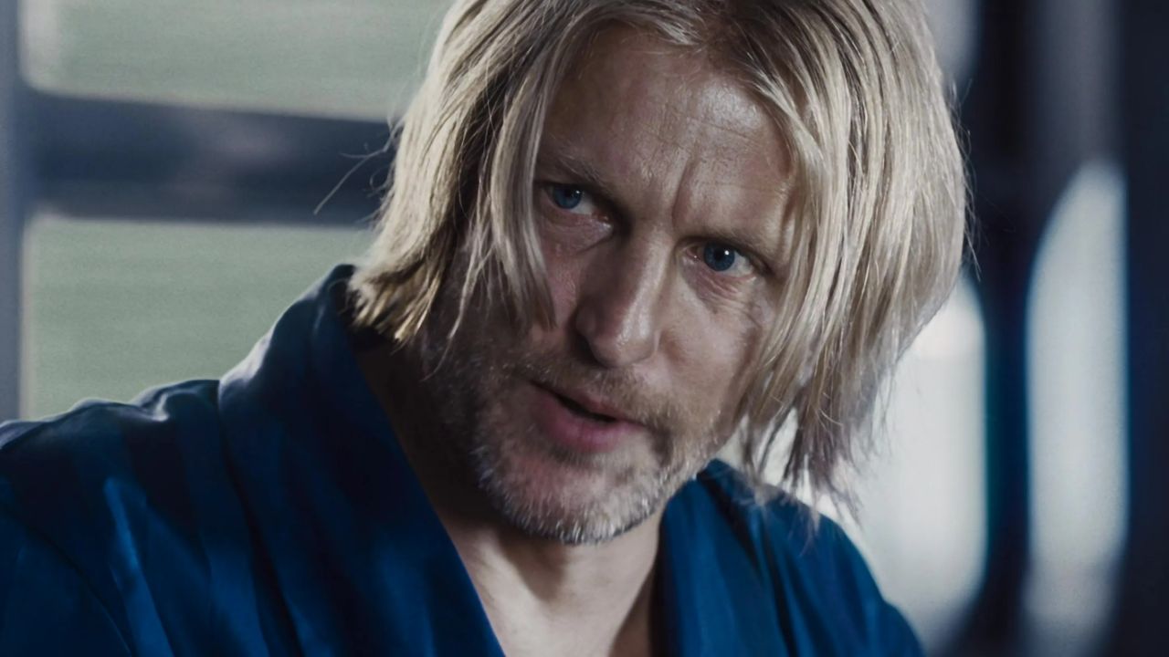 Haymitch (Woody Harrelson) em 'Jogos Vorazes' (2012)