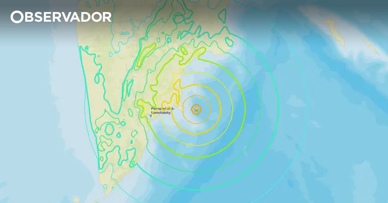 Sismo de magnitude 7,8 volta a atingir península de Kamchatk – Observador