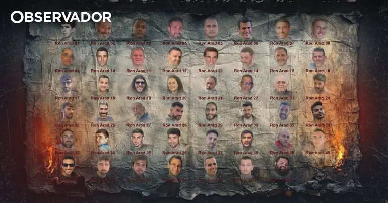 Hamas divulga imagem de "despedida" dos reféns – Observador