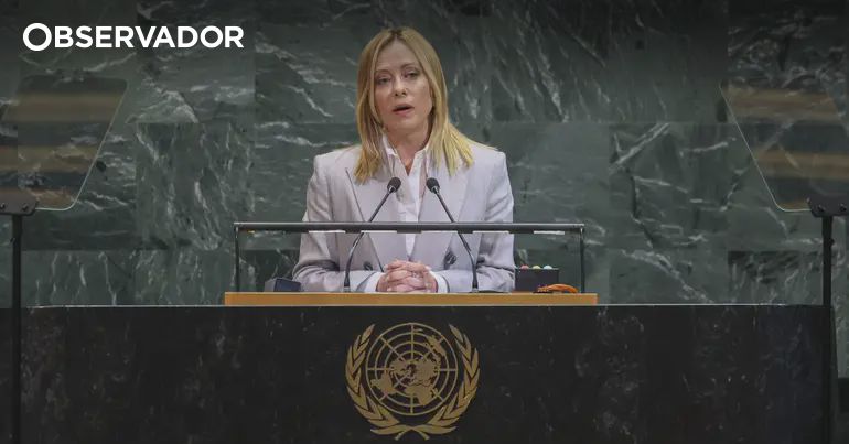 O equilibrismo de Giorgia Meloni sobre a Palestina – Observador
