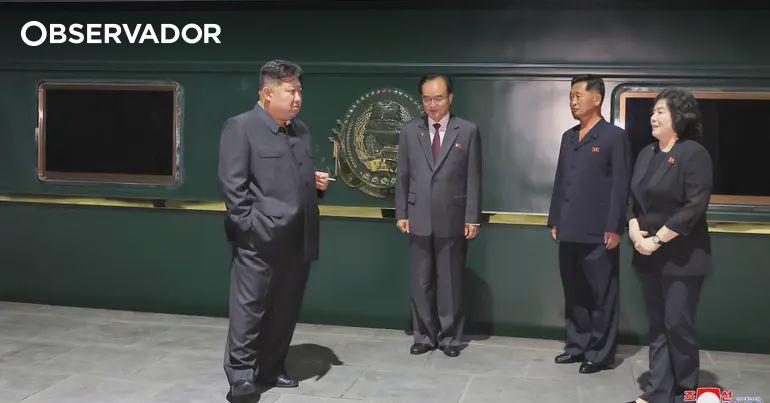 Kim Jong-un entra na China de comboio para o desfile militar – Observador