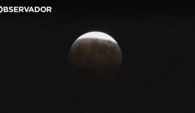 "Lua de sangue" no domingo, mas pouco visível em Portugal – Observador