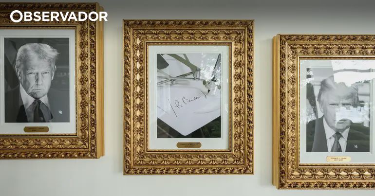 Foto de Biden trocada por caneta automática na Casa Branca – Observador