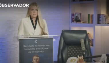 Viúva promete que vai continuar missão de Charlie Kirk – Observador