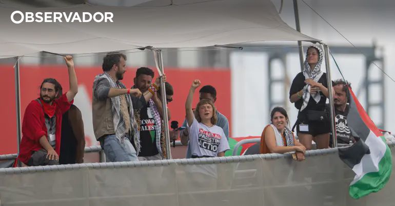 A caminho de Gaza, Mortágua denuncia "presença de drones" – Observador