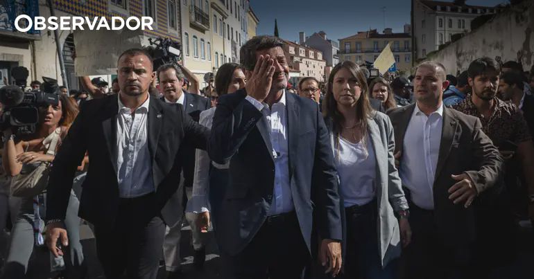 PS, Livre, PCP e PAN repudiam ato de Ventura em manifestação – Observador