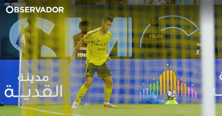 Cristiano fartou-se dos podcasts e opinou com golos – Observador