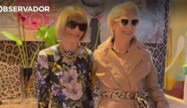 Miranda Priestly e Anna Wintour juntas em Milão – Observador