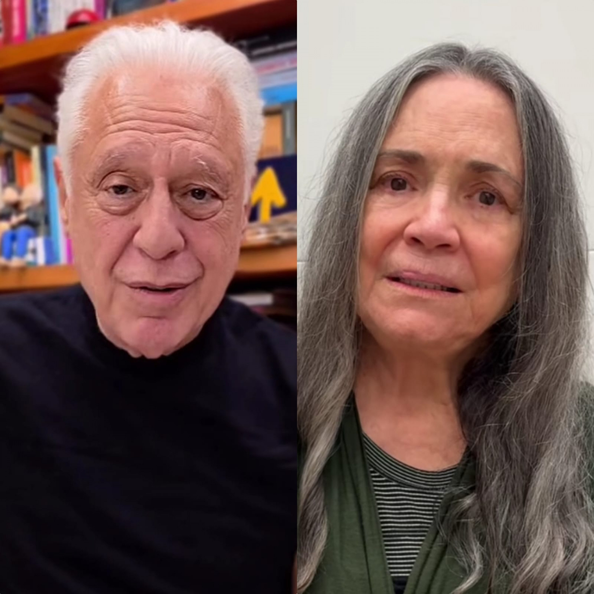 Antonio Fagundes comenta sobre Regina Duarte: 'Equivocada' - Reprodução de vídeo / Instagram