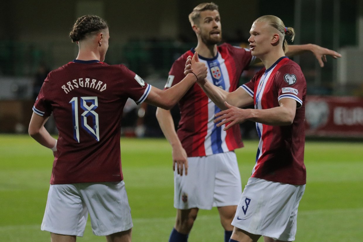 Noite de Haaland e Noruega foi histórica e bateu recordes - zerozero.pt